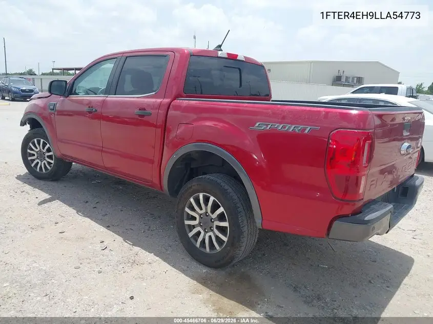 2020 Ford Ranger Xlt VIN: 1FTER4EH9LLA54773 Lot: 45466706