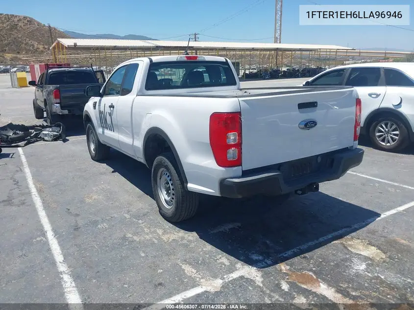 2020 Ford Ranger Xl VIN: 1FTER1EH6LLA96946 Lot: 45606307