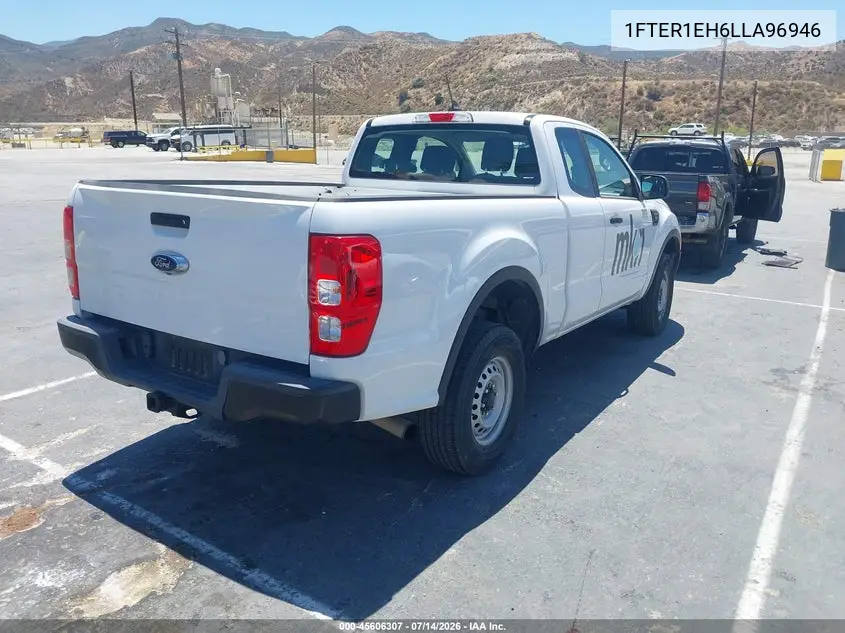 2020 Ford Ranger Xl VIN: 1FTER1EH6LLA96946 Lot: 45606307