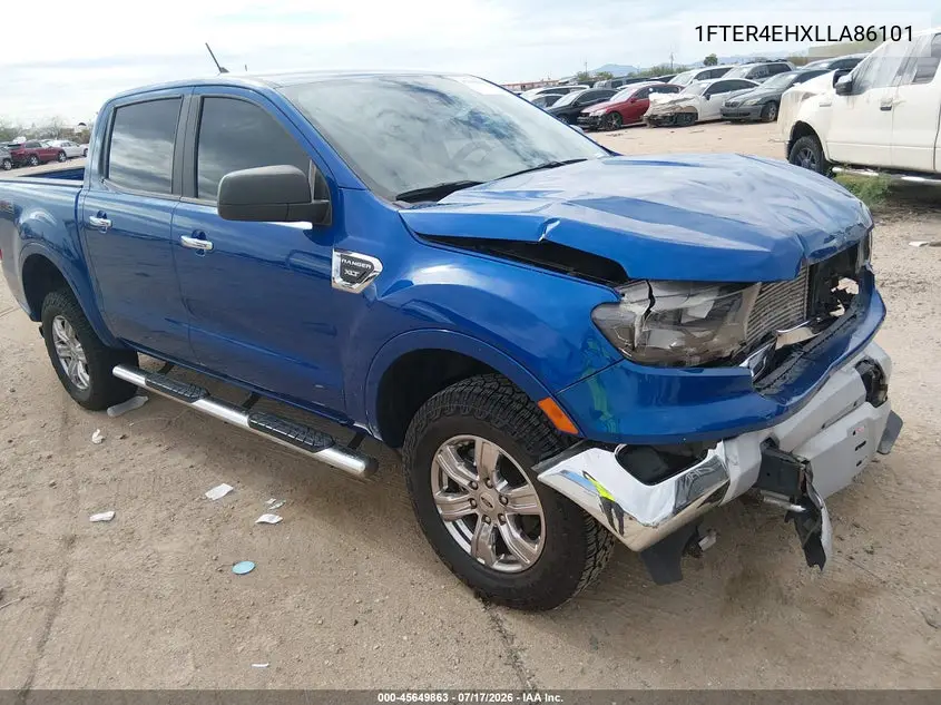 2020 Ford Ranger Xlt VIN: 1FTER4EHXLLA86101 Lot: 45649863
