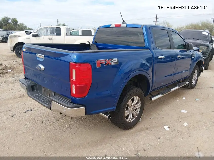 2020 Ford Ranger Xlt VIN: 1FTER4EHXLLA86101 Lot: 45649863