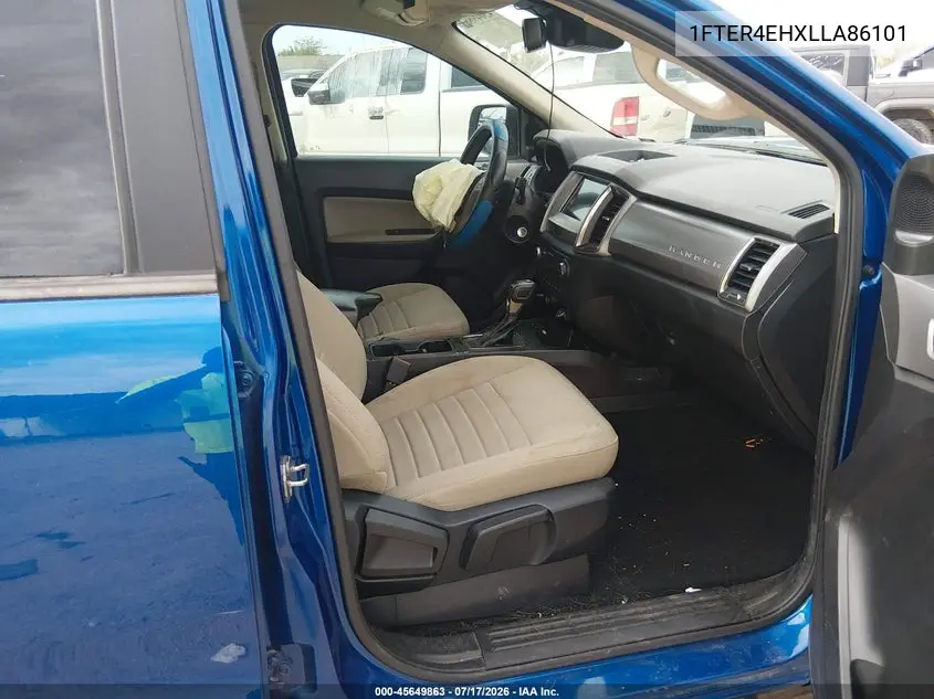 2020 Ford Ranger Xlt VIN: 1FTER4EHXLLA86101 Lot: 45649863