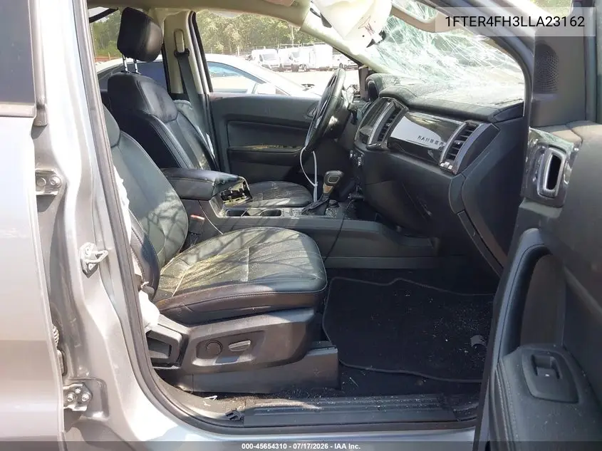 2020 Ford Ranger Lariat VIN: 1FTER4FH3LLA23162 Lot: 45654310