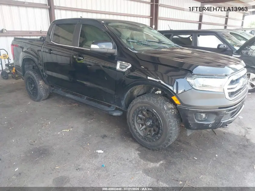 2020 Ford Ranger Lariat VIN: 1FTER4EH7LLA13963 Lot: 45683448