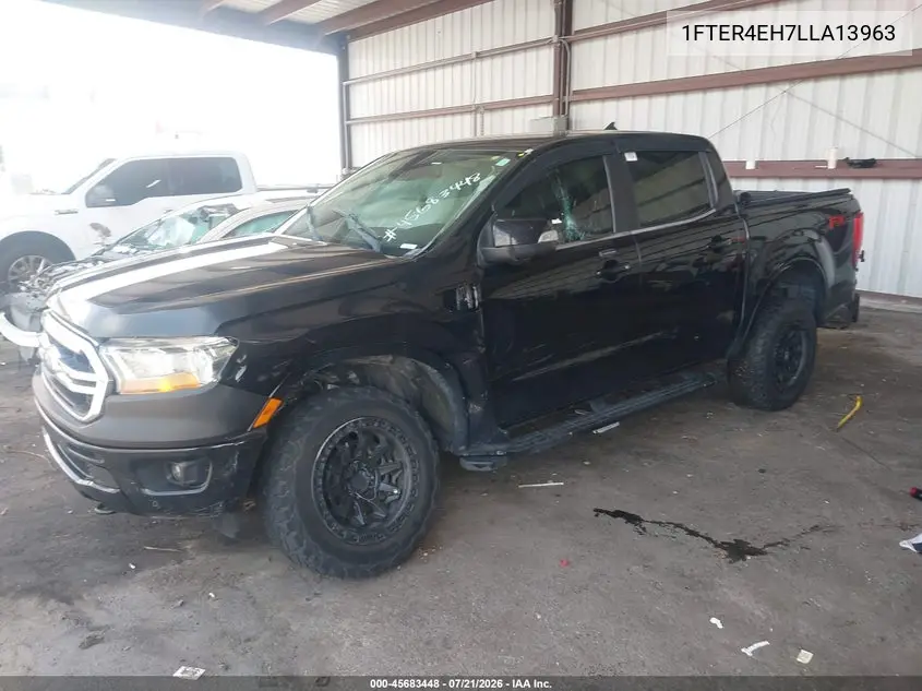 2020 Ford Ranger Lariat VIN: 1FTER4EH7LLA13963 Lot: 45683448