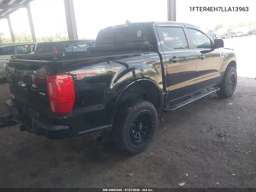 2020 Ford Ranger Lariat VIN: 1FTER4EH7LLA13963 Lot: 45683448