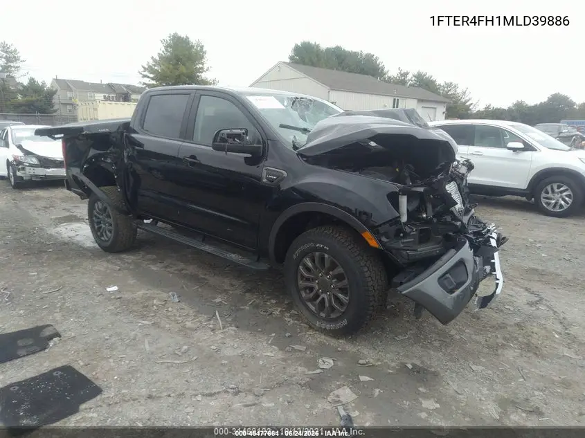 1FTER4FH1MLD39886 2021 Ford Ranger Lariat