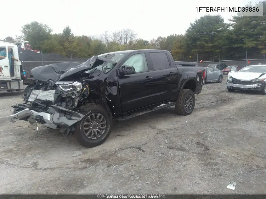 1FTER4FH1MLD39886 2021 Ford Ranger Lariat