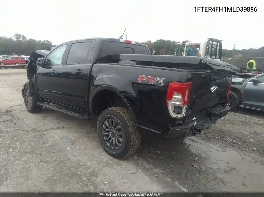 1FTER4FH1MLD39886 2021 Ford Ranger Lariat