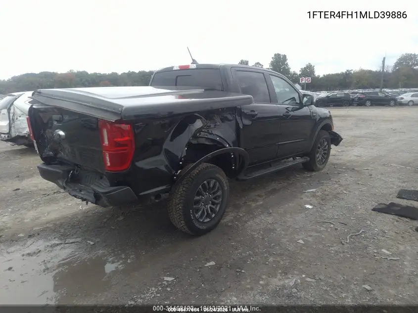 1FTER4FH1MLD39886 2021 Ford Ranger Lariat