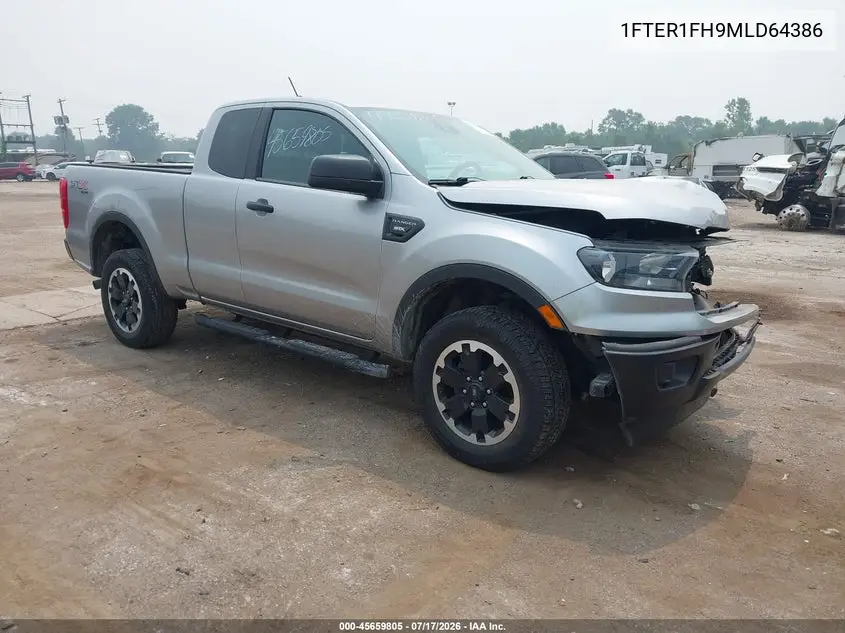 2021 Ford Ranger Xl VIN: 1FTER1FH9MLD64386 Lot: 45659805