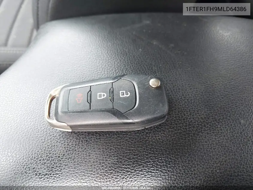 2021 Ford Ranger Xl VIN: 1FTER1FH9MLD64386 Lot: 45659805