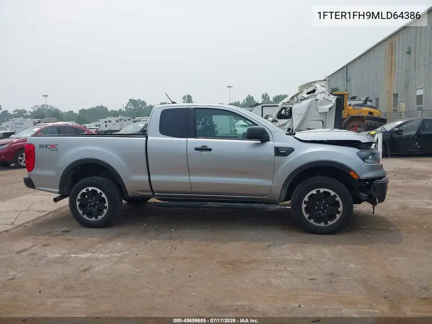 2021 Ford Ranger Xl VIN: 1FTER1FH9MLD64386 Lot: 45659805