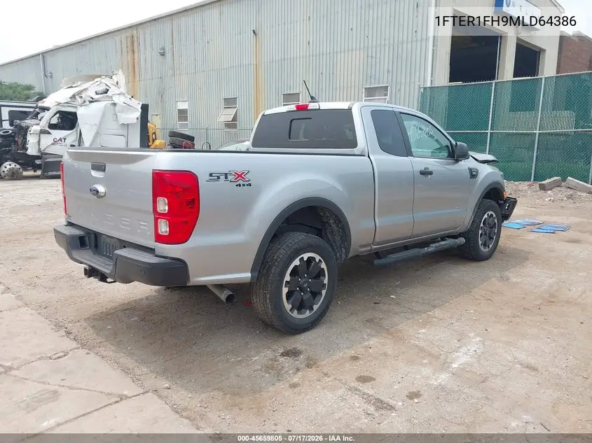 2021 Ford Ranger Xl VIN: 1FTER1FH9MLD64386 Lot: 45659805