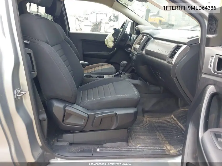 2021 Ford Ranger Xl VIN: 1FTER1FH9MLD64386 Lot: 45659805