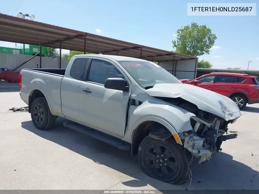 2022 Ford Ranger Xlt VIN: 1FTER1EH0NLD25687 Lot: 45499650