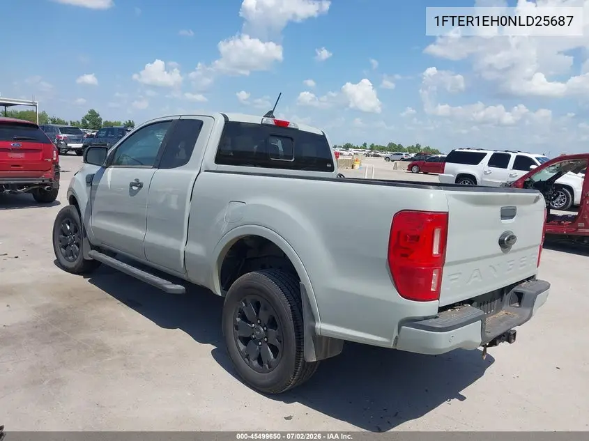 2022 Ford Ranger Xlt VIN: 1FTER1EH0NLD25687 Lot: 45499650