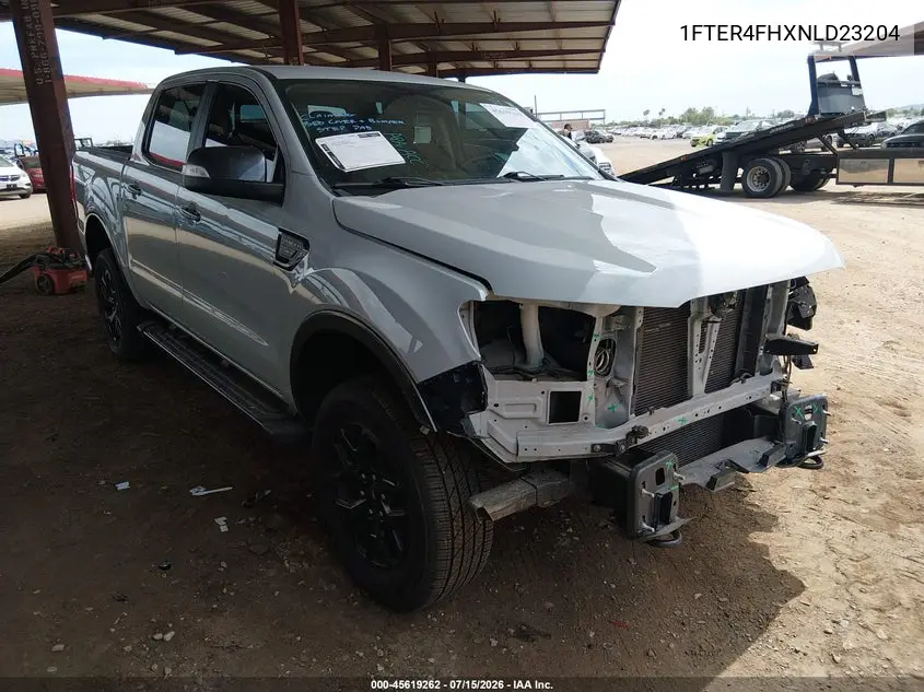 2022 Ford Ranger Lariat VIN: 1FTER4FHXNLD23204 Lot: 45619262