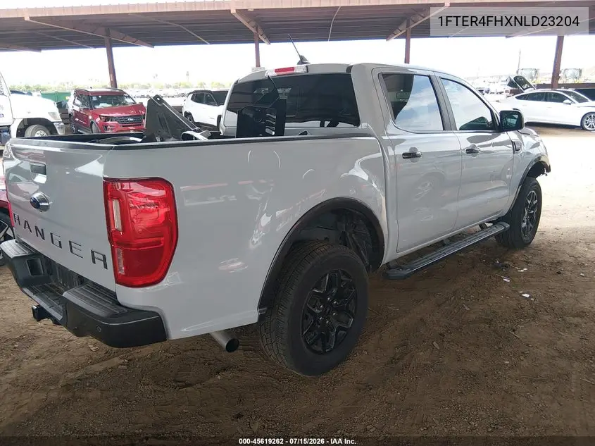 2022 Ford Ranger Lariat VIN: 1FTER4FHXNLD23204 Lot: 45619262