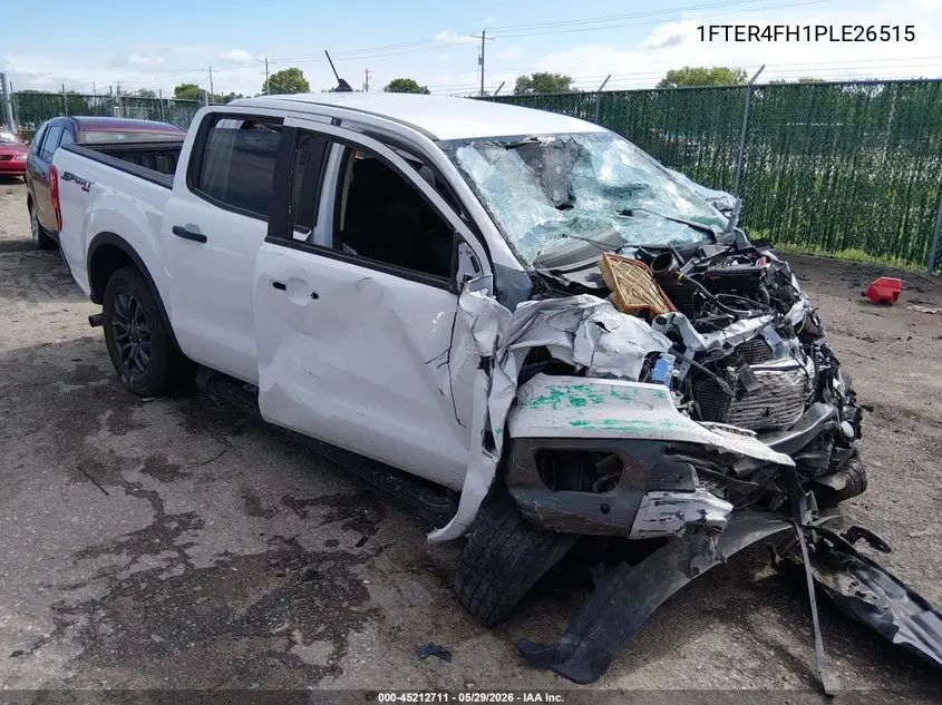 2023 Ford Ranger Xlt VIN: 1FTER4FH1PLE26515 Lot: 45212711
