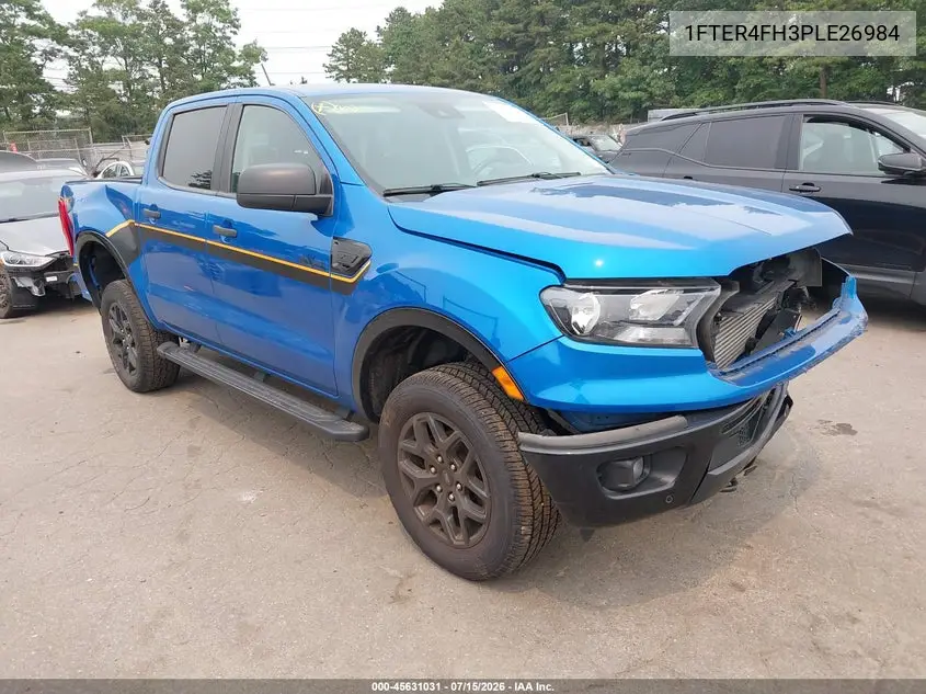 2023 Ford Ranger Xlt VIN: 1FTER4FH3PLE26984 Lot: 45631031