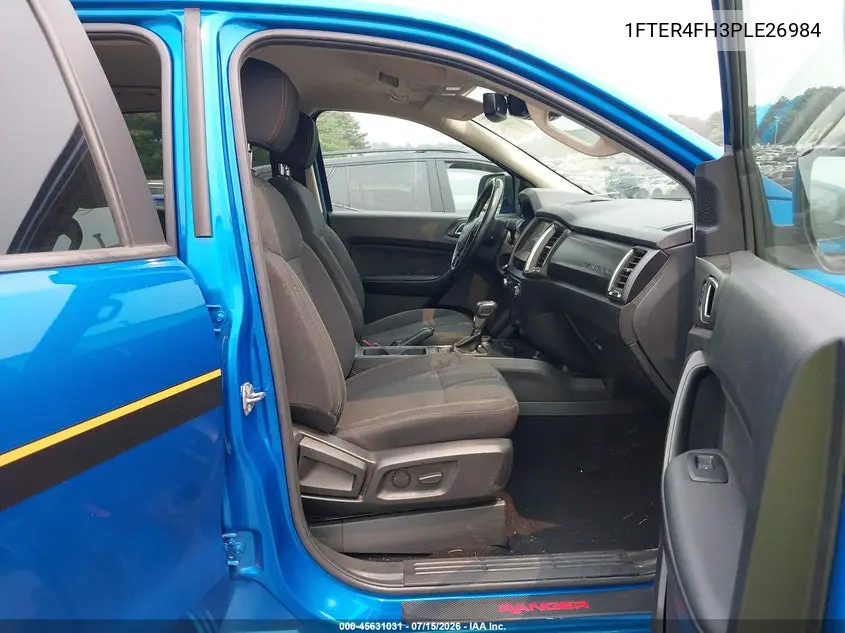 2023 Ford Ranger Xlt VIN: 1FTER4FH3PLE26984 Lot: 45631031