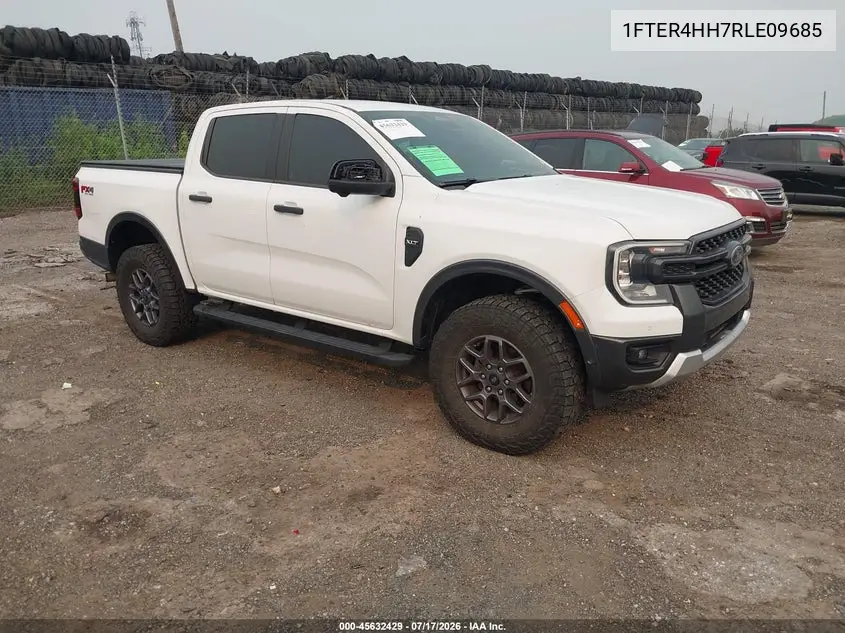 2024 Ford Ranger Xlt VIN: 1FTER4HH7RLE09685 Lot: 45632429