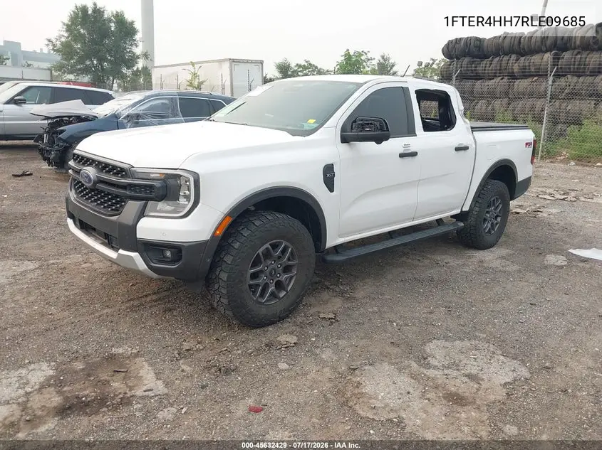 2024 Ford Ranger Xlt VIN: 1FTER4HH7RLE09685 Lot: 45632429