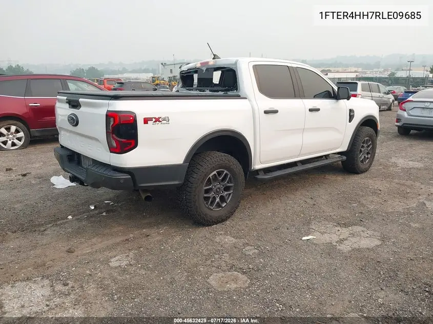 2024 Ford Ranger Xlt VIN: 1FTER4HH7RLE09685 Lot: 45632429