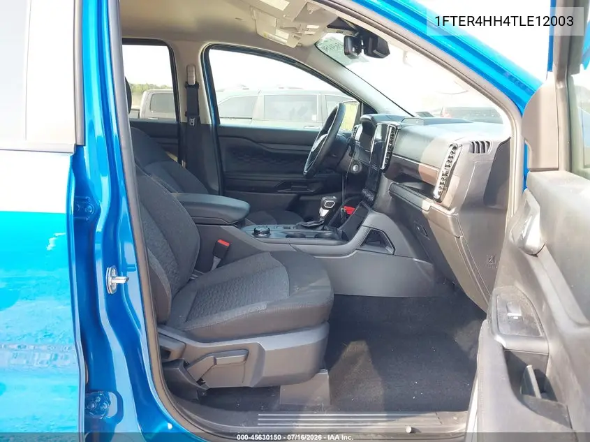 2026 Ford Ranger Xlt VIN: 1FTER4HH4TLE12003 Lot: 45630150