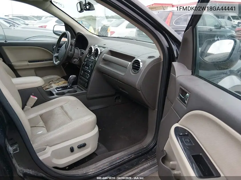 2008 Ford Taurus X Sel VIN: 1FMDK02W18GA44441 Lot: 44873815