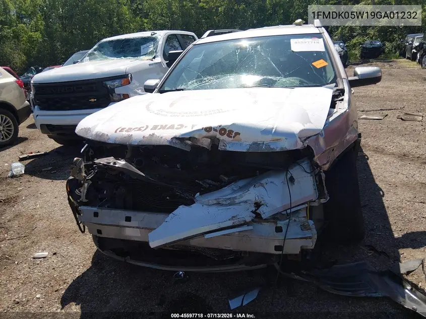 2009 Ford Taurus X Sel VIN: 1FMDK05W19GA01232 Lot: 45597718
