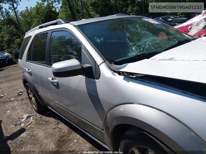 2009 Ford Taurus X Sel VIN: 1FMDK05W19GA01232 Lot: 45597718