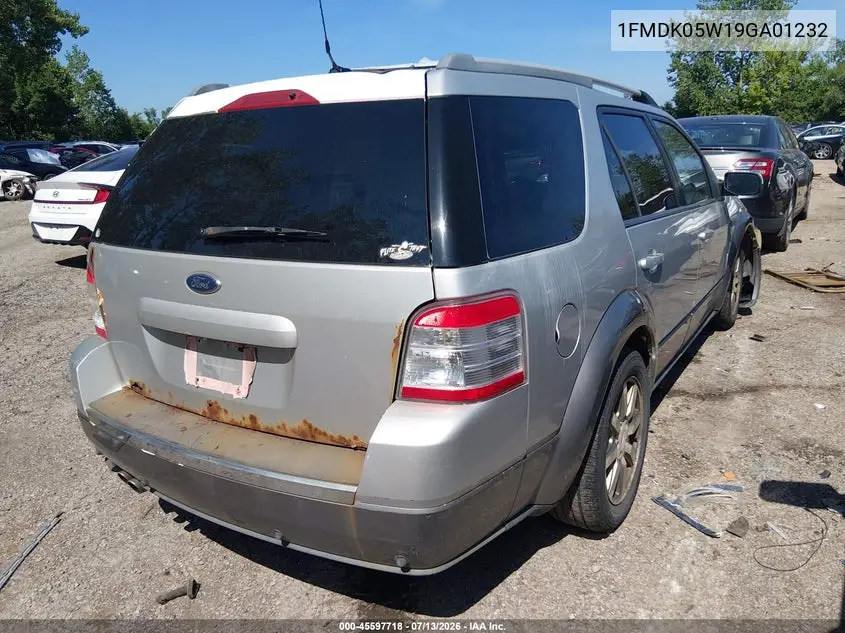 2009 Ford Taurus X Sel VIN: 1FMDK05W19GA01232 Lot: 45597718