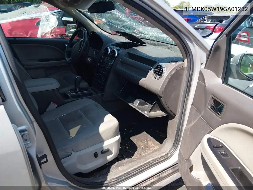 2009 Ford Taurus X Sel VIN: 1FMDK05W19GA01232 Lot: 45597718