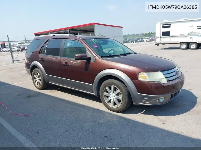 2009 Ford Taurus X Sel VIN: 1FMDK05W79GA06385 Lot: 45644355
