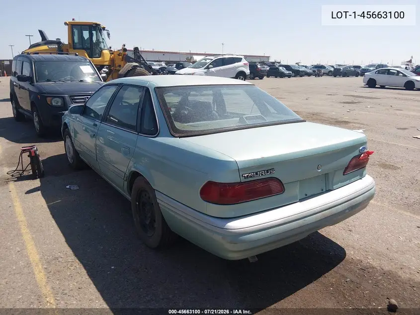 1994 Ford Taurus VIN: LOT-1-45663100 Lot: 45663100