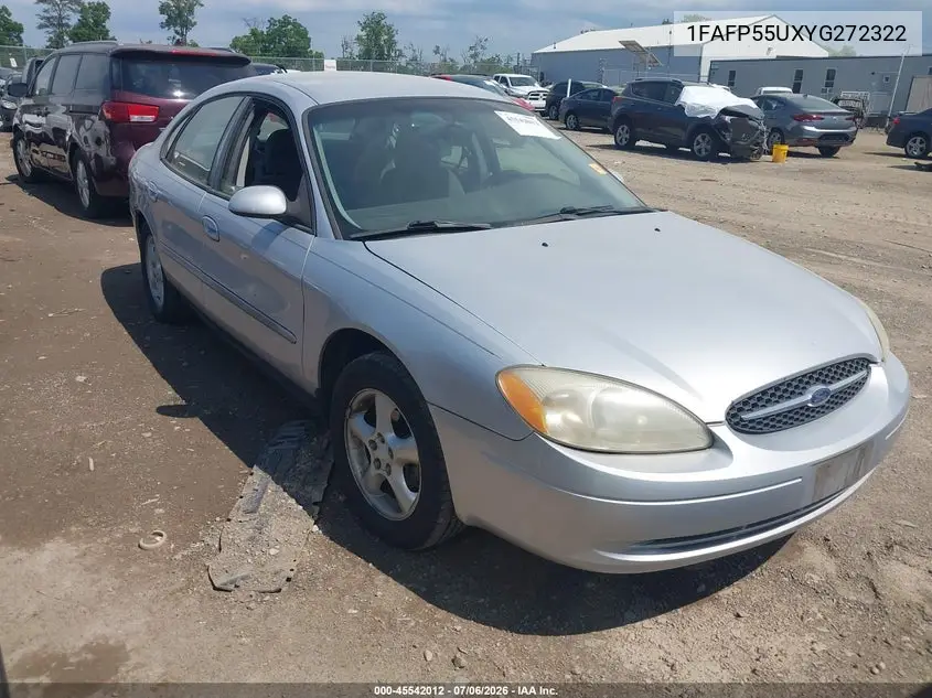 2000 Ford Taurus Ses VIN: 1FAFP55UXYG272322 Lot: 45542012