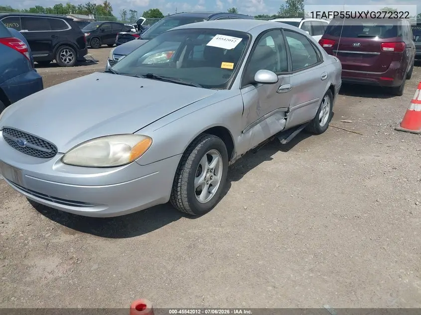 2000 Ford Taurus Ses VIN: 1FAFP55UXYG272322 Lot: 45542012