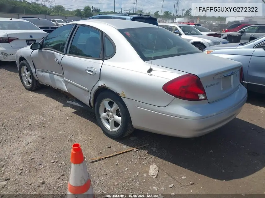 2000 Ford Taurus Ses VIN: 1FAFP55UXYG272322 Lot: 45542012
