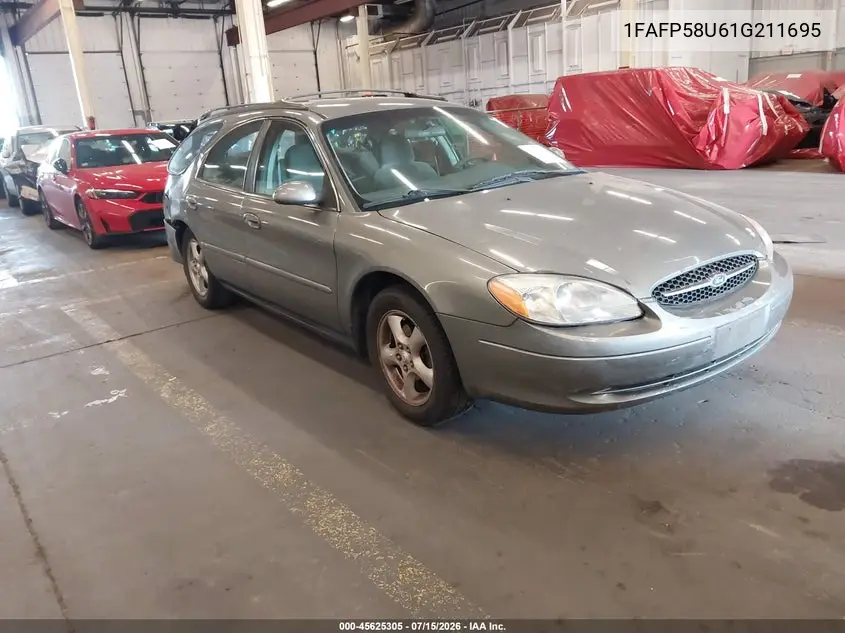 2001 Ford Taurus Se VIN: 1FAFP58U61G211695 Lot: 45625305