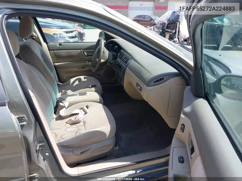 2002 Ford Taurus Ses Standard VIN: 1FAFP55272A224883 Lot: 45595208