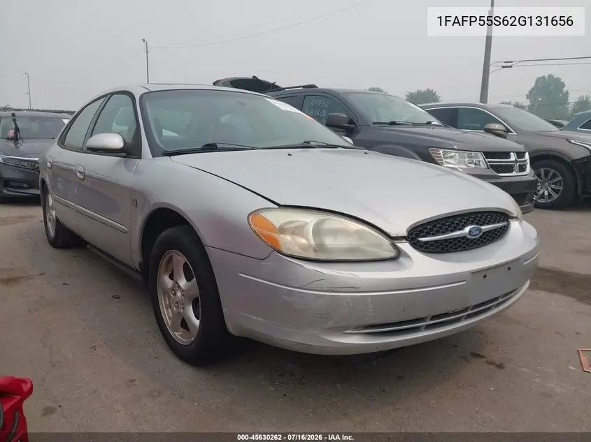 2002 Ford Taurus Ses Deluxe/Ses Standard VIN: 1FAFP55S62G131656 Lot: 45630262