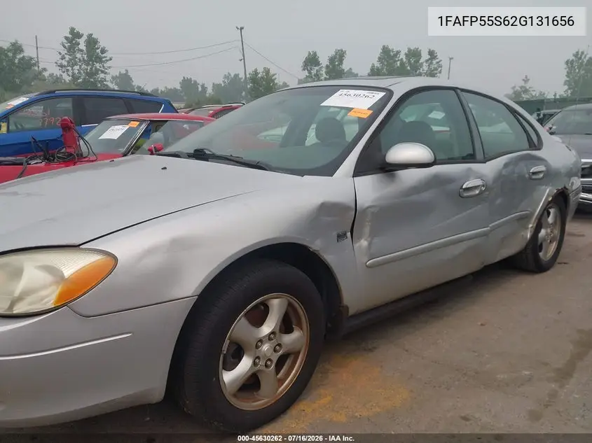 2002 Ford Taurus Ses Deluxe/Ses Standard VIN: 1FAFP55S62G131656 Lot: 45630262