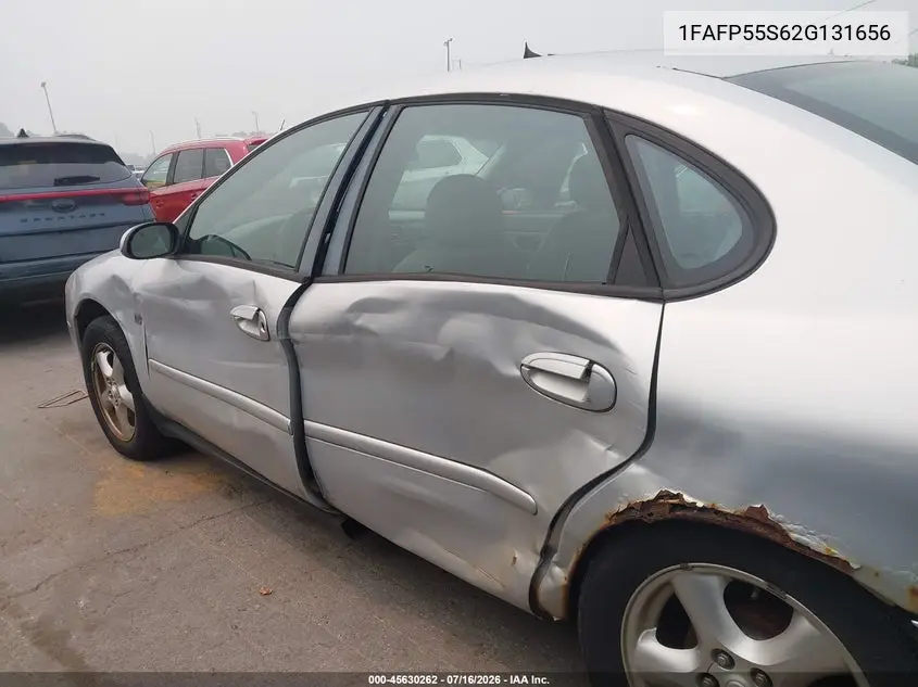 2002 Ford Taurus Ses Deluxe/Ses Standard VIN: 1FAFP55S62G131656 Lot: 45630262