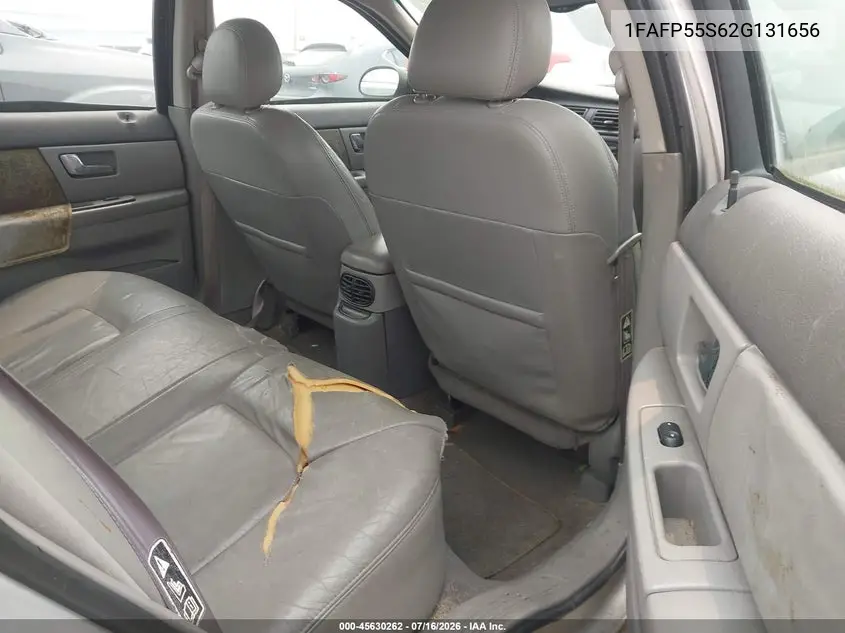 2002 Ford Taurus Ses Deluxe/Ses Standard VIN: 1FAFP55S62G131656 Lot: 45630262