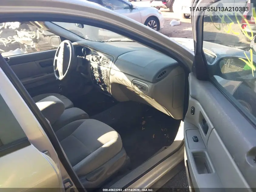 2003 Ford Taurus Ses VIN: 1FAFP55U13A210383 Lot: 45622293