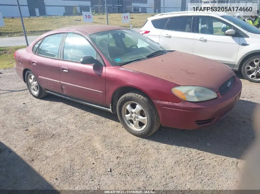 1FAFP53205A174660 2005 Ford Taurus Se