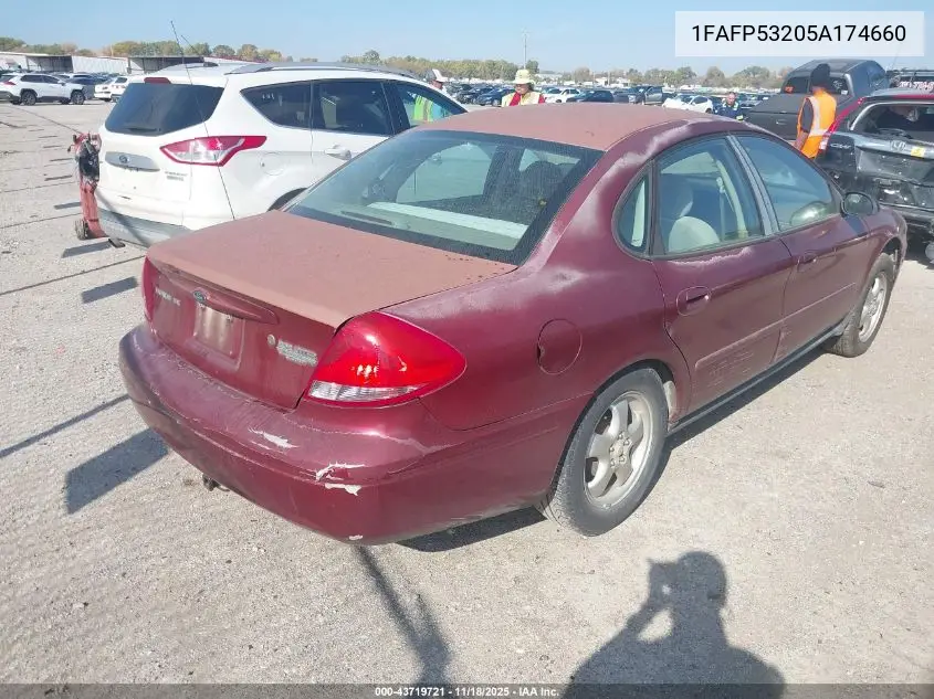1FAFP53205A174660 2005 Ford Taurus Se
