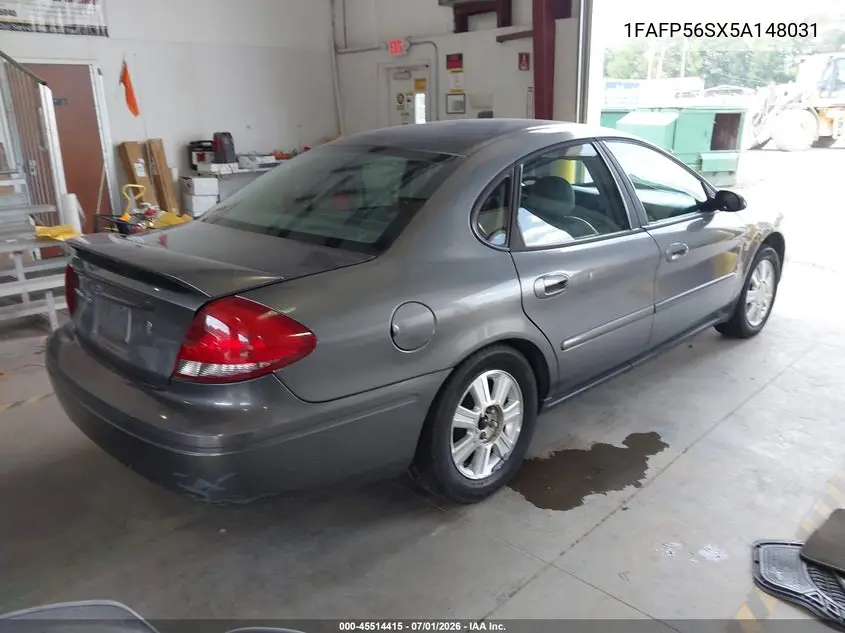 2005 Ford Taurus Sel VIN: 1FAFP56SX5A148031 Lot: 45514415